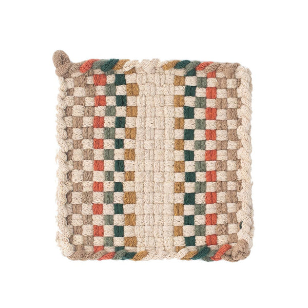 Handmade Handwoven Potholders Autumn Collection