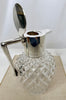 Estate Collection - Crystal and Sterling Antique Claret Pitcher