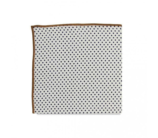 Pocket Square - The Sadler Polka Dot Pocket Square