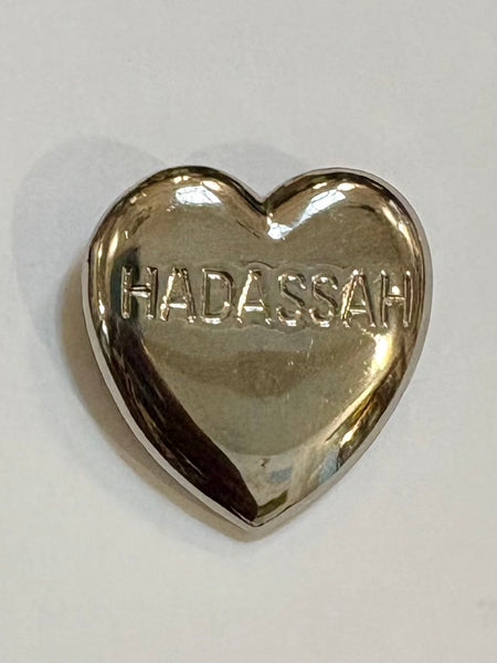 Estate Collection - Vintage Silver Heart Brooch