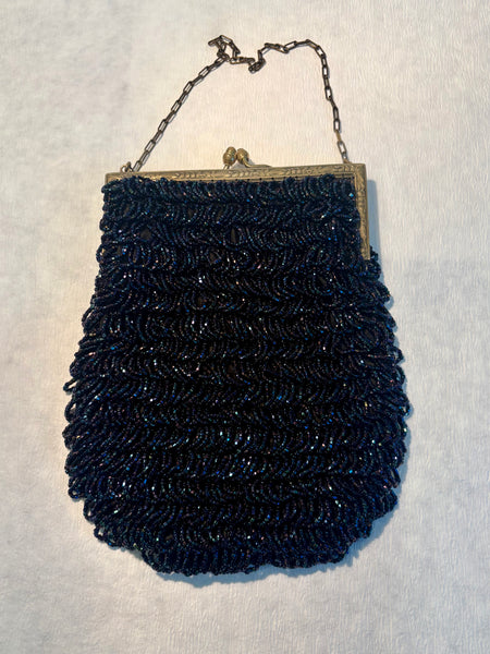 Estate Collection - Antique Purse Art Deco Aurora Borealis