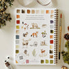 Watercolor - Woodland Watercolor Workbook