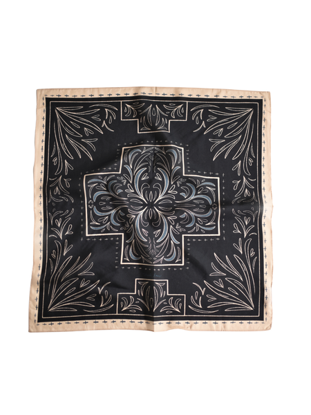 Scarf - Midnight Vintage Cross