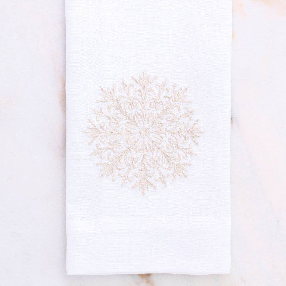Towel - Snowflake Lane Linen Towel