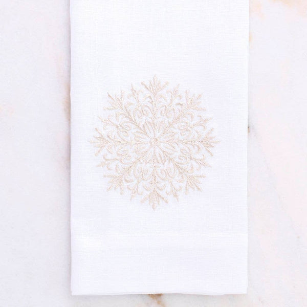 Towel - Snowflake Lane Linen Towel