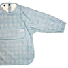 The Grayson Long Sleeve Bib - Blossom: Powder Blue / 6-36M