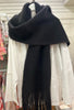 Cuoieria Fiorentina - Scarf - Crochet Scarf w/Fringes - 2 Colorways