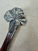 Estate Collection - Tongs Vintage Silver Tone Leaf Serving Tongs