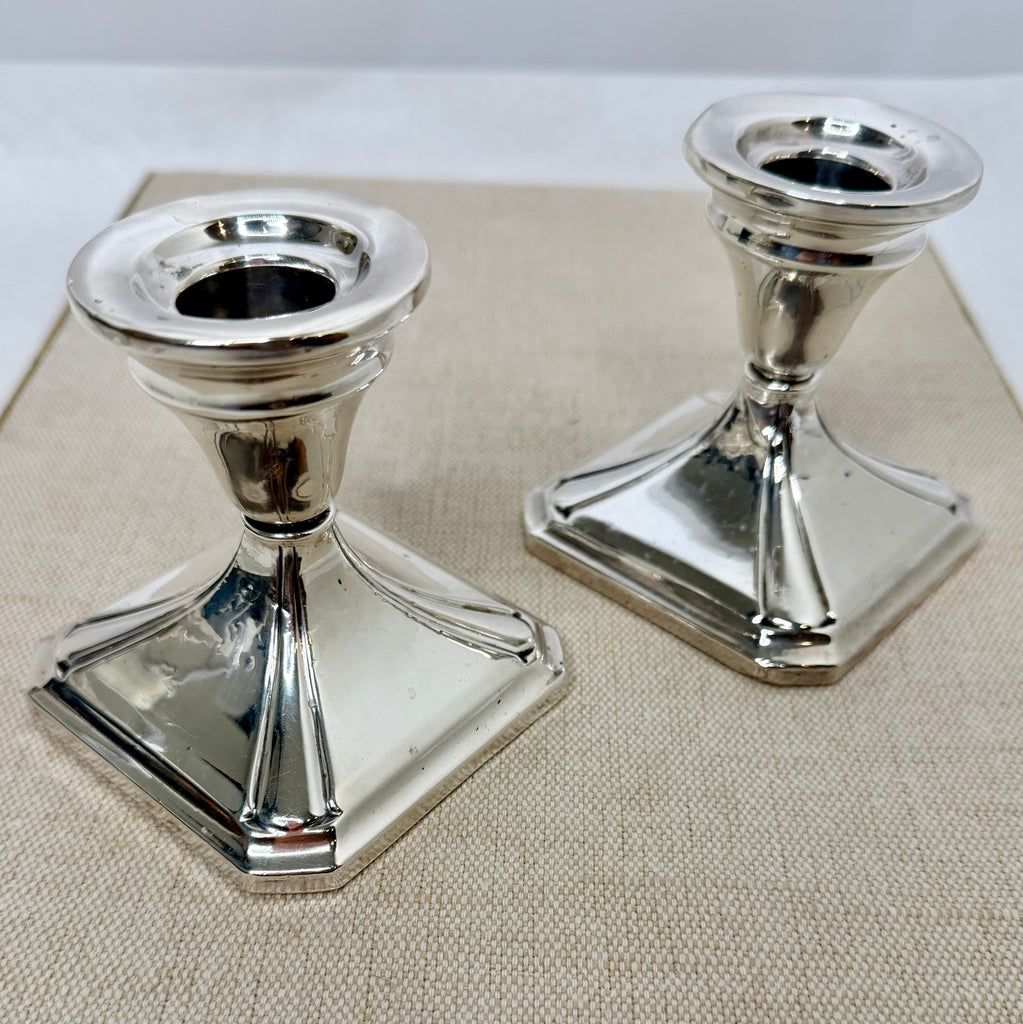 Estate Collection - Candlesticks - Sterling Hirsch Co, Matching Set