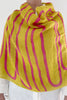 Scarf -  Linen Scarf: Loopy Blue & Blue