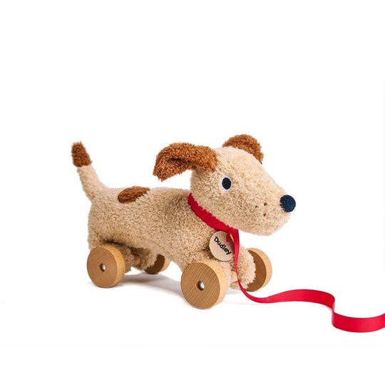 Dudley Pull Along Dog Toy