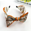 Hair Accessories - Colorful Geometric Floral Wide Headbands