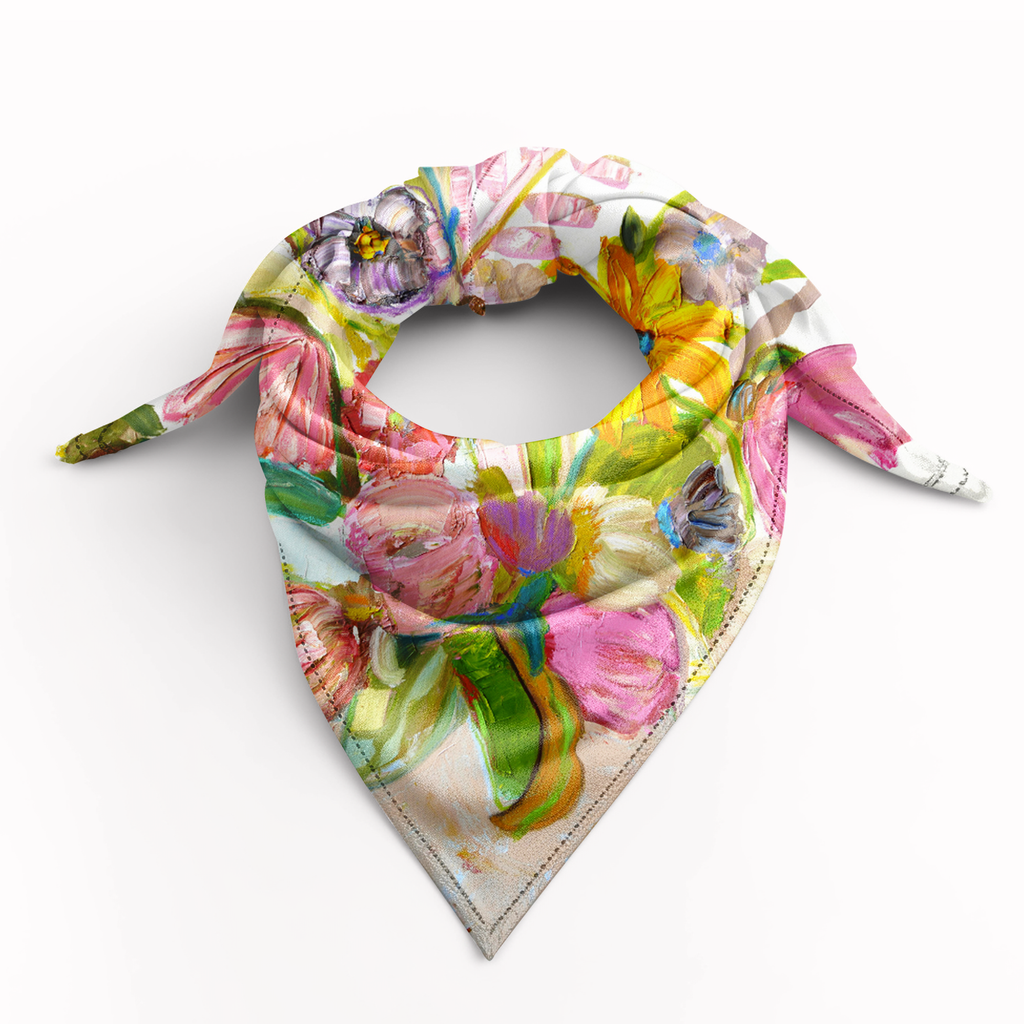 Scarf - White Lotus Scarf