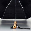 Umbrellas - Black Grid Compact Eco-friendly Duck Umbrella