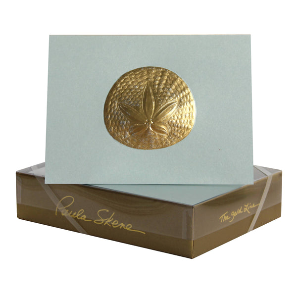 Greeting Cards - Sand Dollar on Light Blue