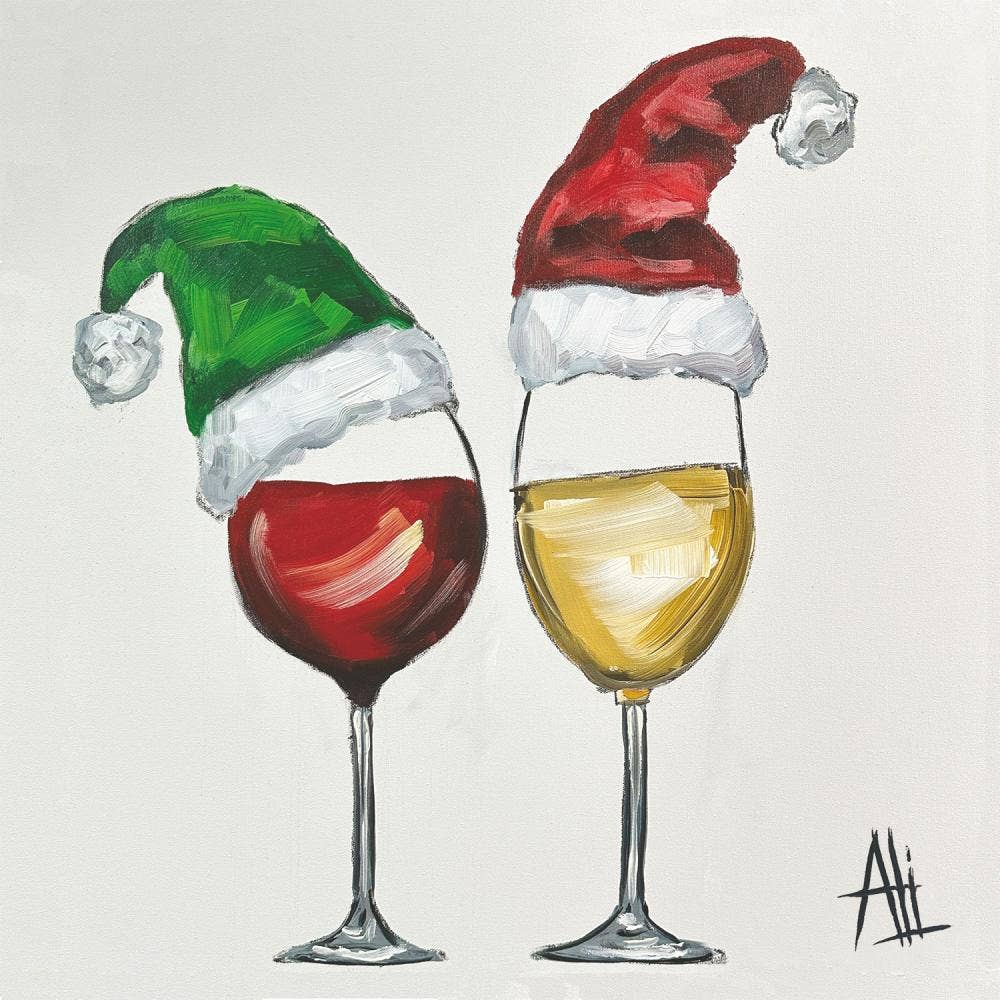Beverage Napkins - Santa's Little Helpers