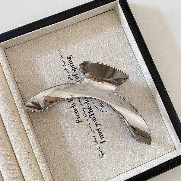 Hair Accessories - Minimalist Arch Metal Hair Claw