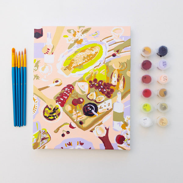 Paint by Numbers -Charcuterie