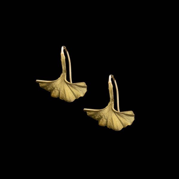 Earrings - Ginkgo Large Wire Earrings