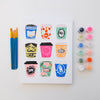Paint by Numbers - Coffee Cups
