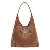 Purse - Eunice Tan Vegan Suede Tote Bag