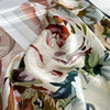 Scarf - Mulberry Silk Bold Rose Scarf