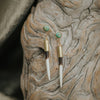 Earrings - Yellowstone Beth Dutton Quill Studs w/Turquoise