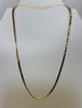 Estate Collection - Vintage Gold Herringbone Necklace