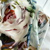 Scarf - Mulberry Silk Bold Rose Scarf