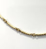 Necklace - Vintage Curved Bar Chain
