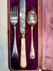 Estate Collection - Antique Silver and Mother of Pearl Baby Set