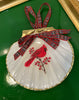 Ornaments - Christmas Cardinal on Irish Flat Shell by Fouts and Finch