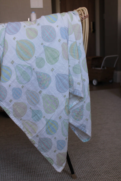 Blanket - Pastel Air Balloon Muslin Blanket