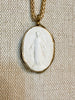 Intaglio Miraculous Medal  Necklace