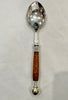 Estate Collection - Antique Silver Plate and Horn Jam Spoon
