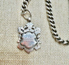 Estate Collection -  Watch Chain and Fob - Sterling
