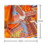 Scarf - Retro Printed Silk Patchwork Square Scarf