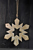 Ornament - Cookie Snowflake Wooden Ornament