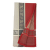 Napkin - Red Jacquard Christmas Napkin