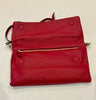 Purse - Velvet Flap Bag XL in Cherry