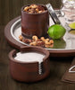 Coasters - Kenya Wood Coaster Set w/ Crocodile Pattern