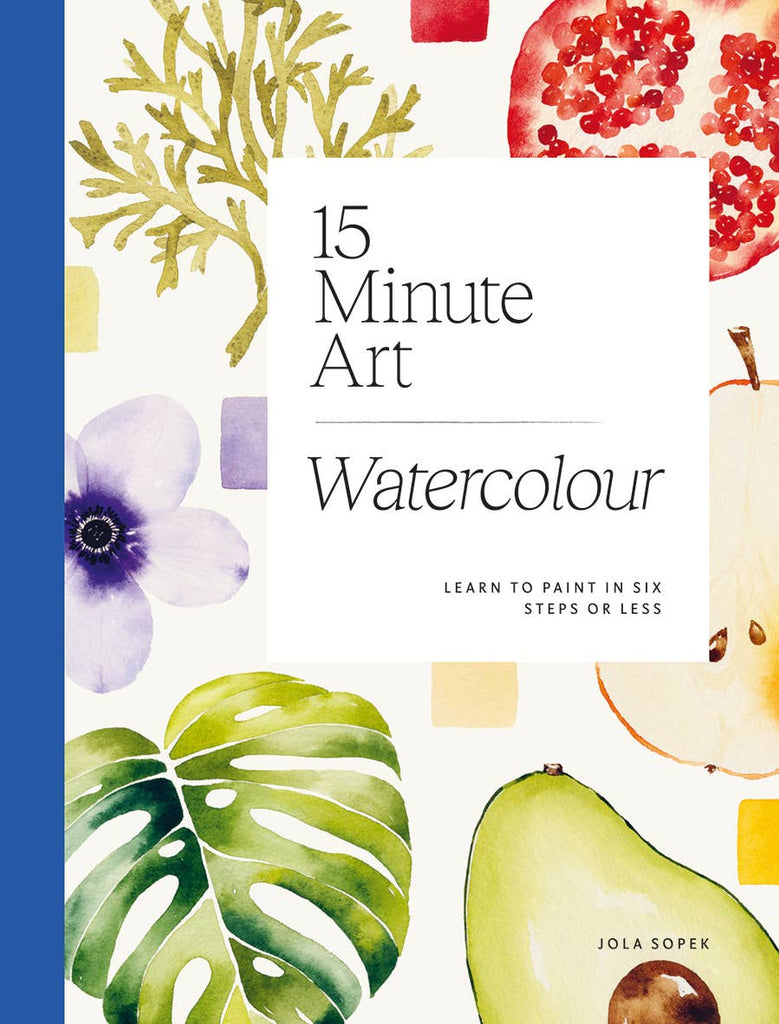 Watercolor Book - Fruits to Fish 15-minute Art Watercolour