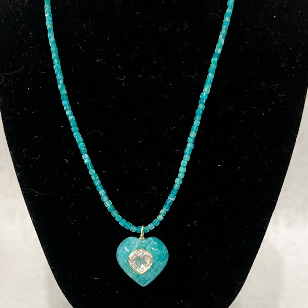Dina Mackney - Gemmy Heart Necklace