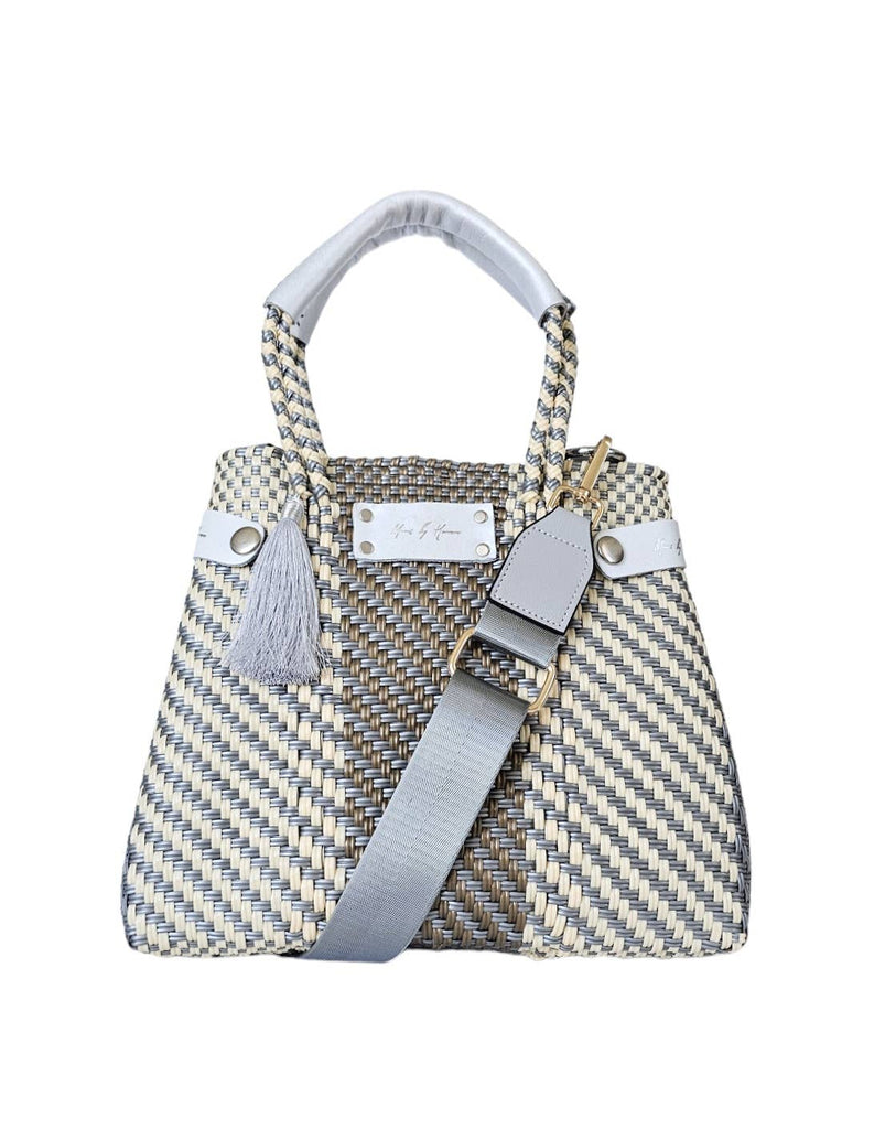 Purse - Mini Less Pollution Convertible Crossbody Bag - Silver