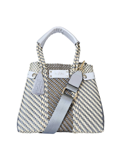 Purse - Mini Less Pollution Convertible Crossbody Bag - Silver