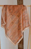 Scarf - Western Harvest in Dusty Rose Silk Scarf