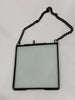 4" x 4" Black Zink Glass Frame