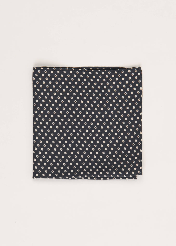 Pocket Square - The Delmont Polka Dot Pocket Square