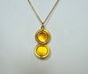 Estate Collection Necklace - Gold Pendant on Gold Chain