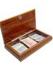 Estate Collection - Vintage Wooden Playing Card Box